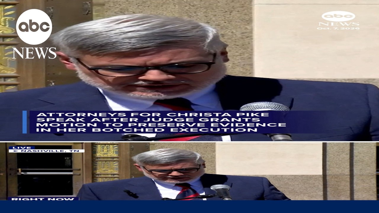 Attorneys for Christa Pike speak after hearing about evidence in botched execution